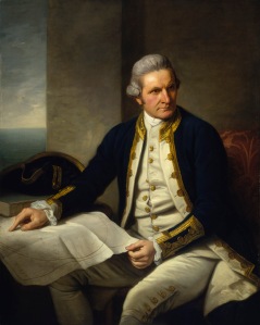 Captain James Cook 1775-76 by Nathaniel Dance